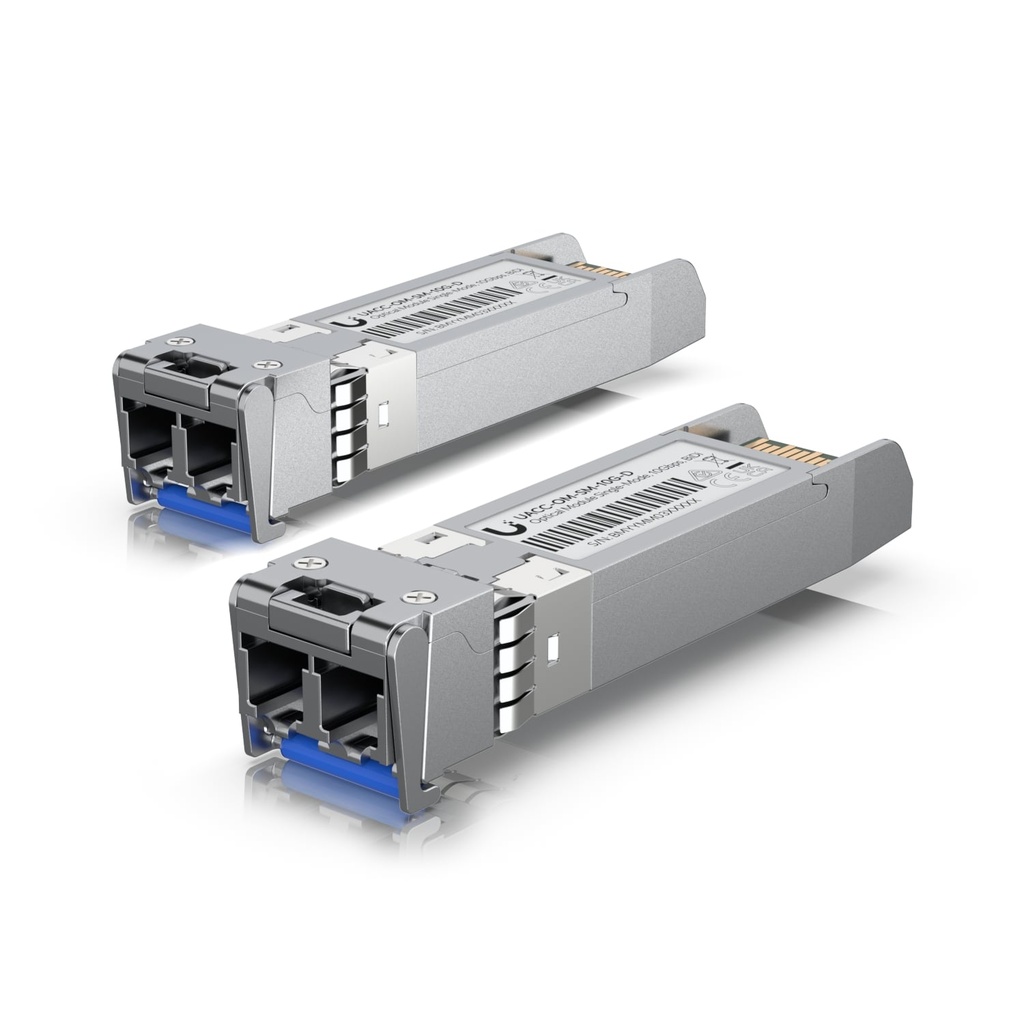 NHU-OM-SM-10G-D-20 Ubiquiti UniFi 20 Pack,10 Gbps Single-Mode Optical Module, Single-mode, Duplex, Fiber Transceiver, Duplex LC Connect, Up to 10km