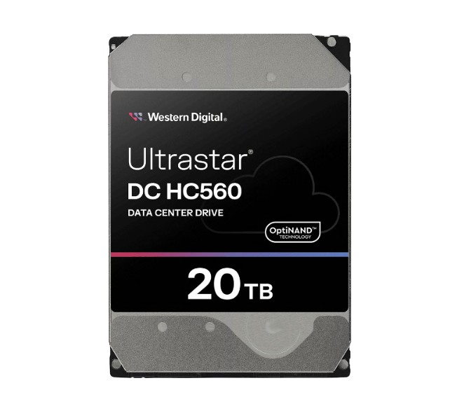 HAWD-0F38785 Western Digital WD Ultrastar DC HC560 20TB 3.5' SATA 7200 RPM  Cache 512MB 5-year limited warranty WUH722020BLE6L4 0F38785 (Base SE)