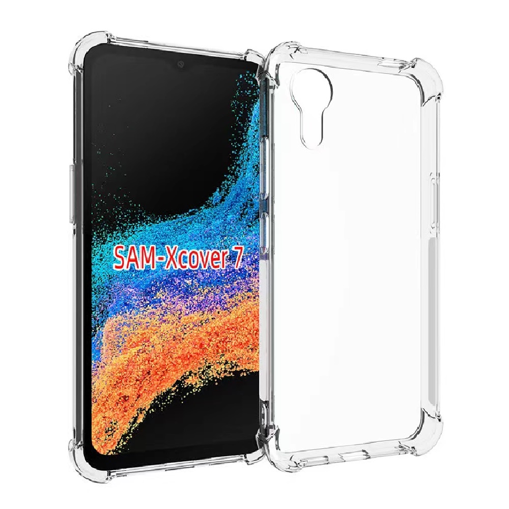 [MPA-CASECJCXCOVER7] MPA-CASECJCXCOVER7 USP Samsung Galaxy Xcover7 (6.6') Jelly Clear Case - Shockproof, DropProof, Tough Gel, Flexibilty, Extra Grip, 5 Years Warranty