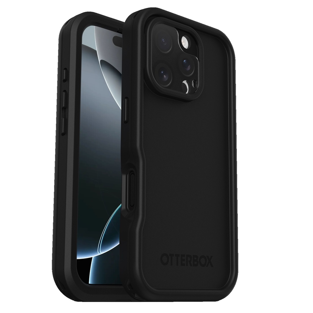 [MPA-77-96158] MPA-77-96158 OtterBox FRE MagSafe Apple iPhone 16 Pro Max (6.9') Case Black - (77-96158), DROP+ 5X Military Standard, Built-In Screen Protector, 7 Years Warranty