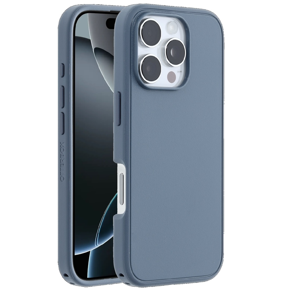MPA-77-96567 OtterBox Symmetry MagSafe Apple iPhone 16 Pro (6.3') Case Blue - (77-96567), Antimicrobial, DROP+ 3X Military Standard, Raised Edge,7 Years Warranty