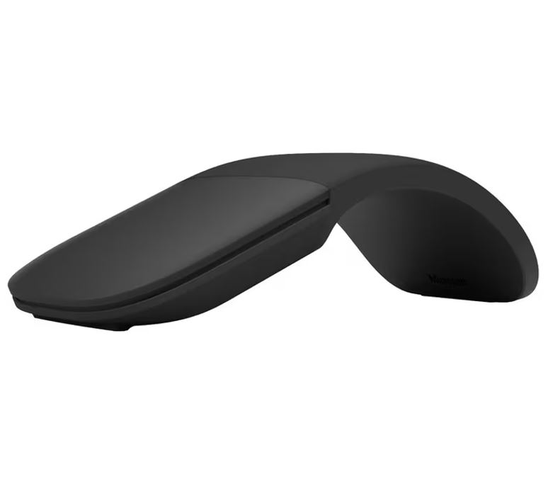 NAMS-CZV-00101 Microsoft Surface Arc Wireless Mouse curved design Surface Pro 11/10/8/9/X /11 Laptop 7/6/5/4-  Black