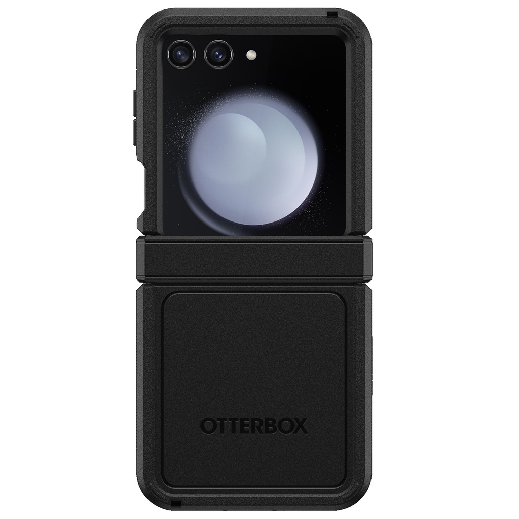 MPA-77-95792 OtterBox Defender XT Samsung Galaxy Z Flip7 FE 5G / Z Flip6 5G (6.7') Case Black - (77-95792), DROP+ Military Standard, Grippy Edges, 7 Years Warranty