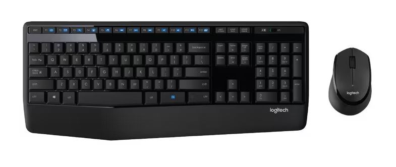 [KBLT-MK345N] KBLT-MK345N Logitech MK345 Wireless Keyboard & Mouse Combo Full Size 12 Media Key Long Battery Life Comfortable (NEW!!)