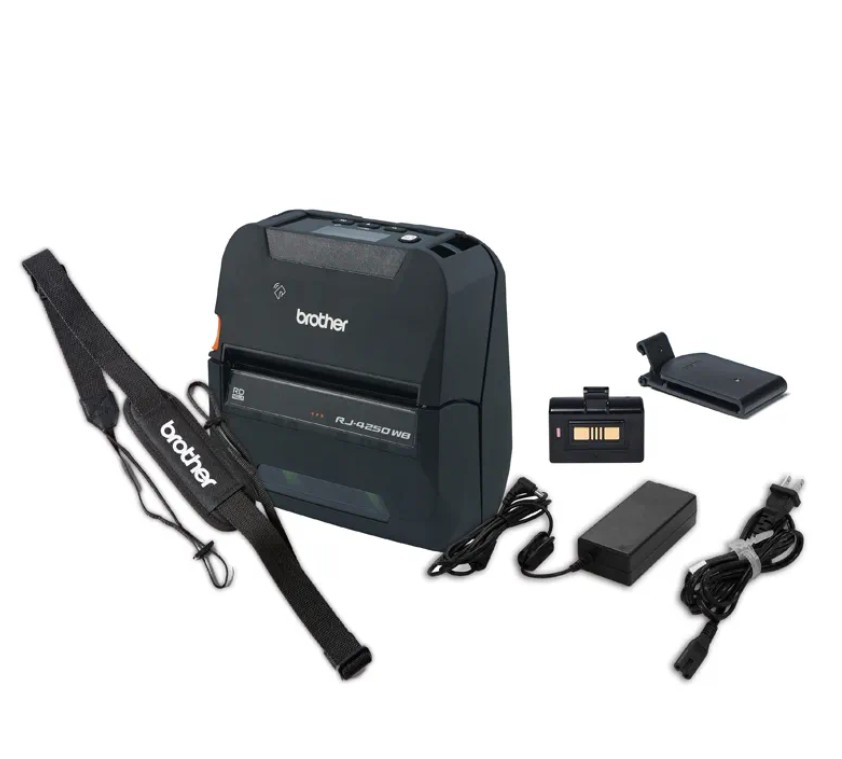 LMS-RJ-4250WB-BUNDLE Brother RJ-4250WB +PA-BT-006 + PA-SS-4000 + PA-AD-600A + Receipt Roll