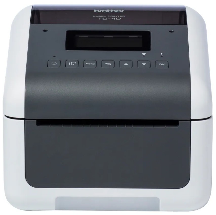 LMS-TD-4550DNWBC Brother DIRECT THERMAL BARCODE AND LABEL PRINTER, 300dpi WITH LABEL CUTTER, USB, WIFI, BLUETOOTH AND NETWORK INTERFACE