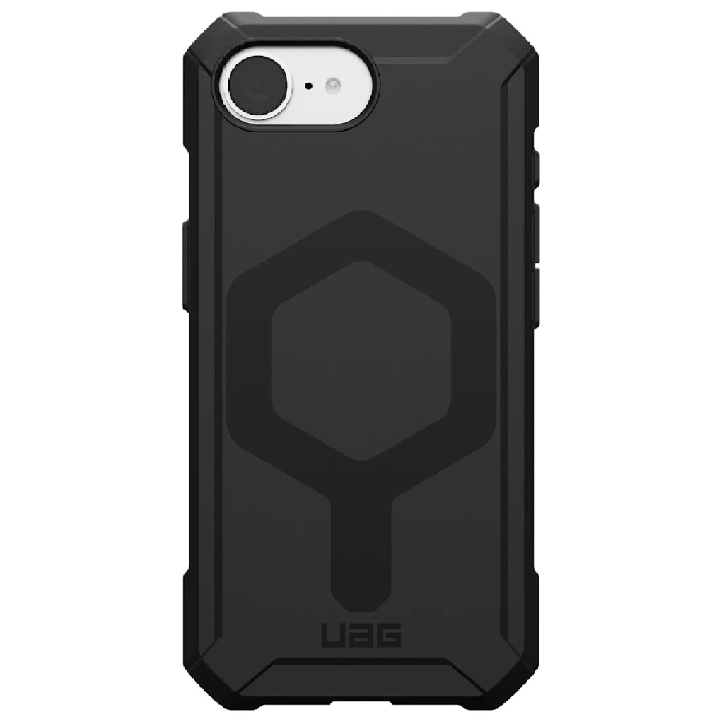 MPA-UGAISE-EACBLK UAG Essential Armor MagSafe Apple iPhone 17e / iPhone 16e (6.1') Rugged Case - Black (114496114040),15 Ft. Drop Protection, 10 Years Warranty