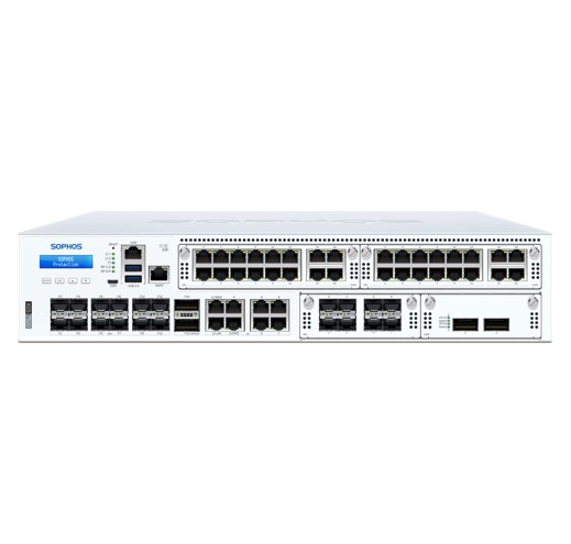[NSO-XG7ETCHAU] NSO-XG7ETCHAU Sophos XGS 7500 Security Firewall Appliance, Rack 2U, FW 160G, TP 70G, VPN 117G, 8x1GbE, 12x10Gb SFP+, 2xQSFP28.