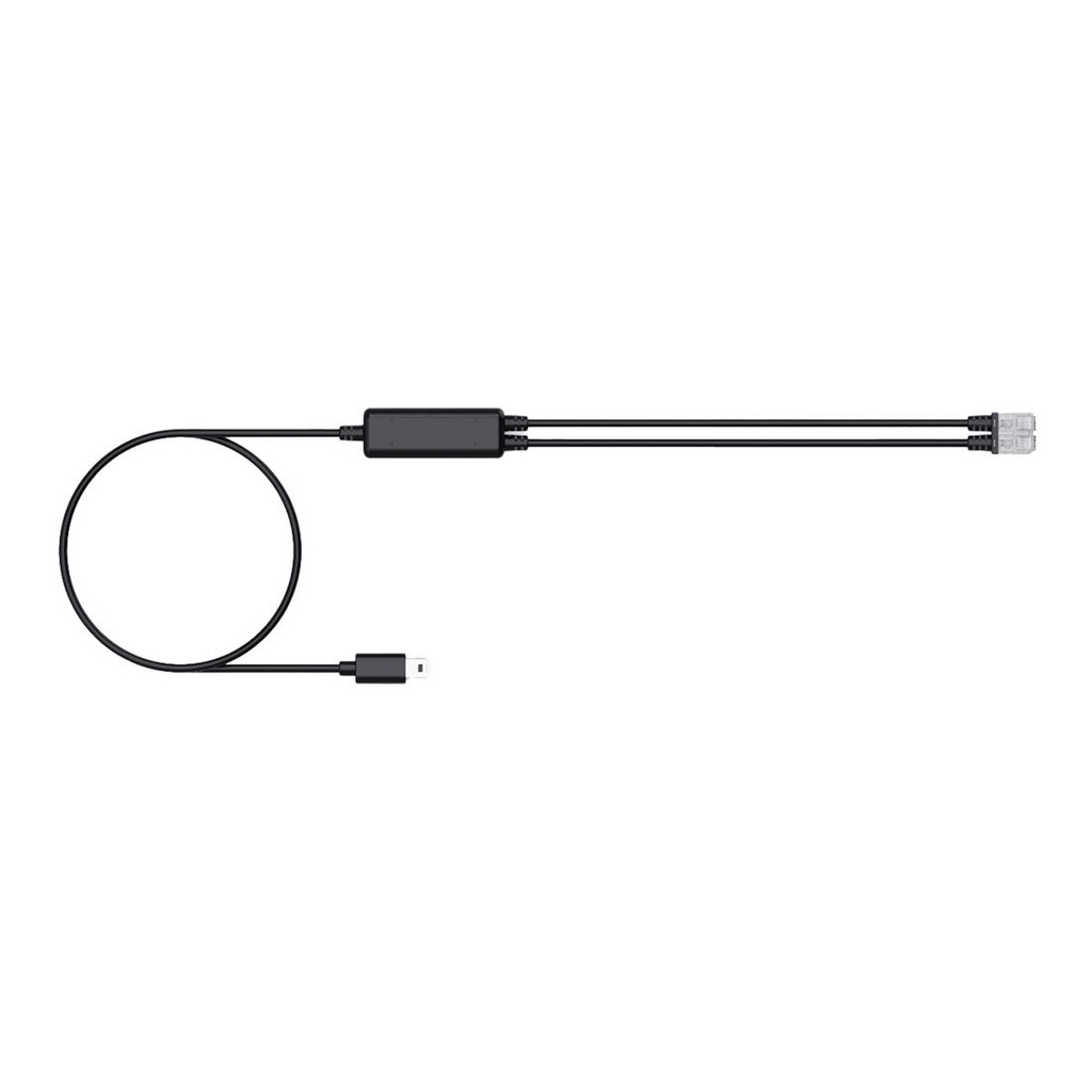 IPY-CAB-WH64-65-68 LAST STOCK Yealink Telephone cable for WH64/WH65/WH68, Compatible  with  Cisco/Avaya/Poly/Grandstream/Mitel/Unify  phones,  without  remote  control