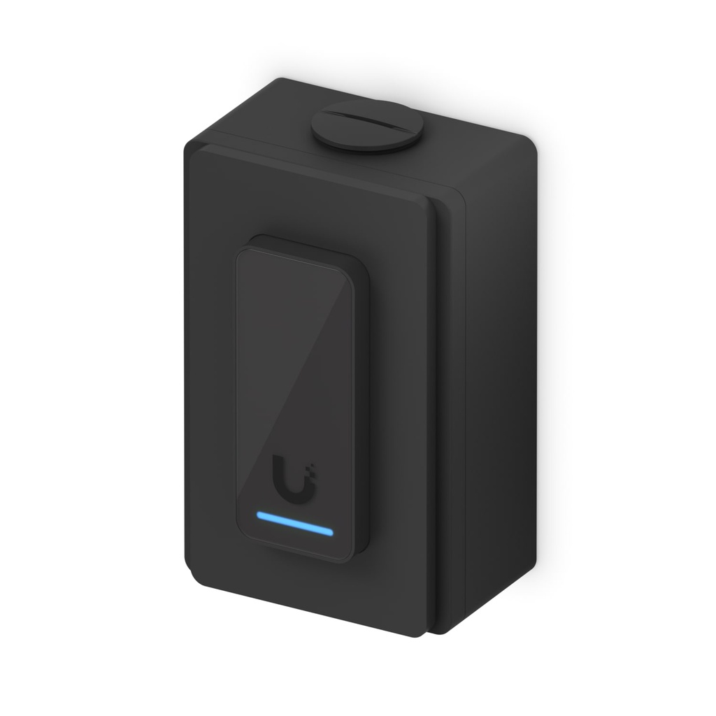 NHU-UACC-READER-JB-B Ubiquiti Reader Junction Box, Black,For UniFi Access Readers & Intercom Viewers, Support Flat Surface Mounting & Attachment to 3/4' Conduit