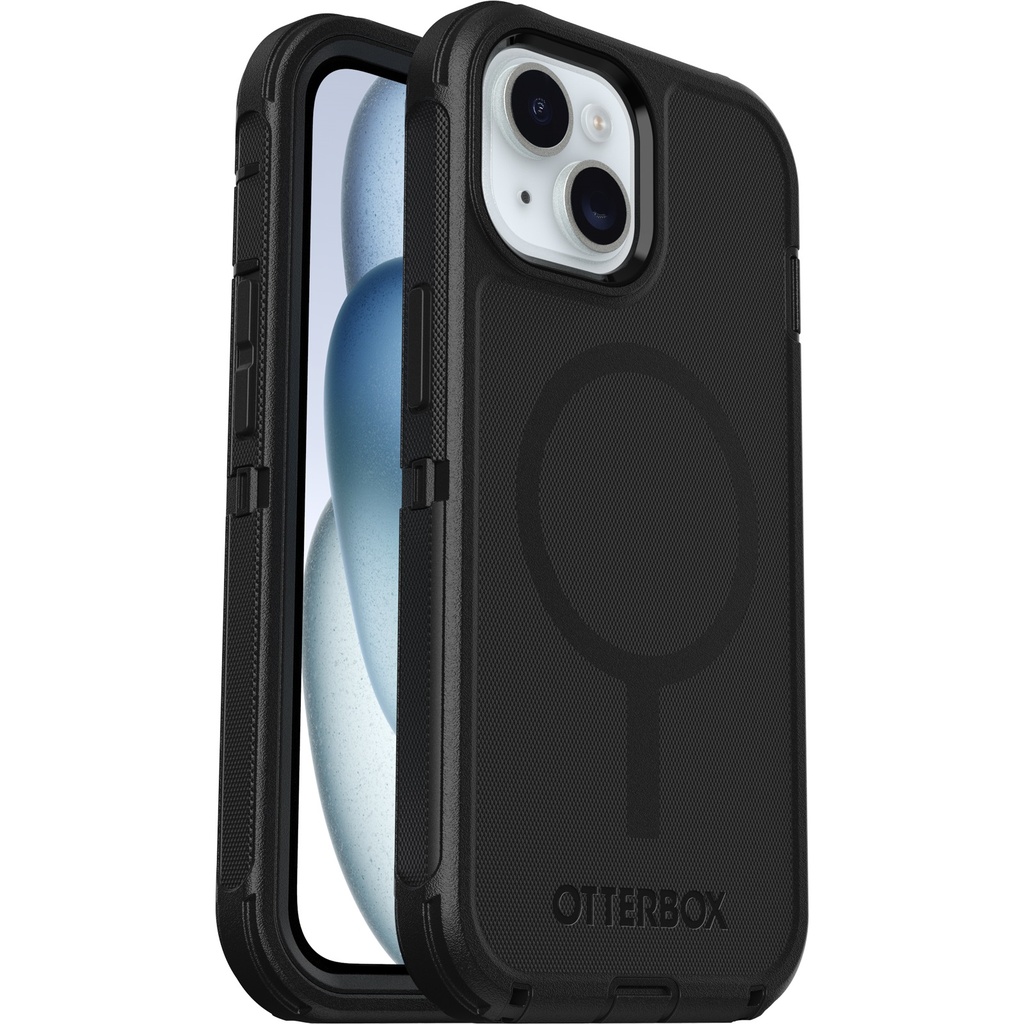 MPA-77-97534 OtterBox Defender MagSafe Apple iPhone 17e /  iPhone 16e / iPhone 15/ iPhone 14 / iPhone 13 (6.1') Case Black- (77-97534), 7 Years Warranty