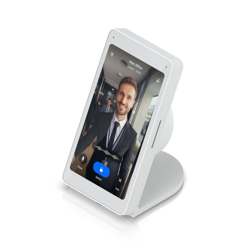 NHU-INTERCOM-VIEWER-TS Ubiquiti Intercom Viewer Table Stand, Metal table stand for Intercom Viewer