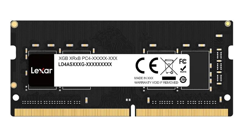 LXM-DR4-S8G-32-22 Lexar LD4AS008G-B3200GSST 8GB, DDR4 3200 SODIMM Laptop Memory, CL22 - Blister
