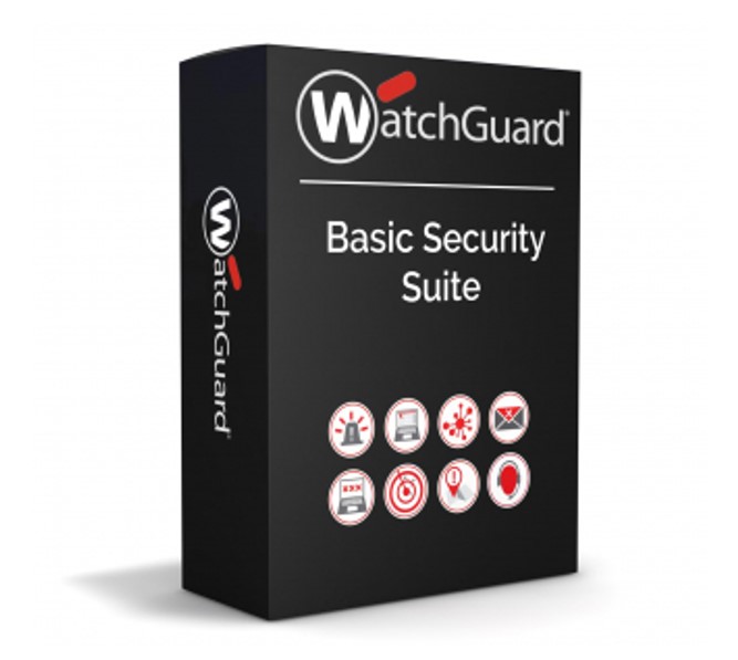 NWG-WGVMC333 WatchGuard Basic Security Suite Renewal/Upgrade 3-yr for FireboxV Micro