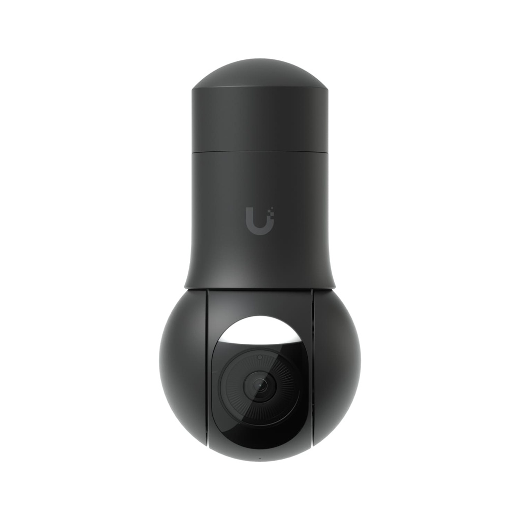 NHU-UVC-G5-PTZ-B Ubiquiti UniFi Protect G5 PTZ Camera, Black, Compact, Weatherproof 2K HD, IP66, Remote Pan-tilt-zoom Control, Automatic Person Tracking.