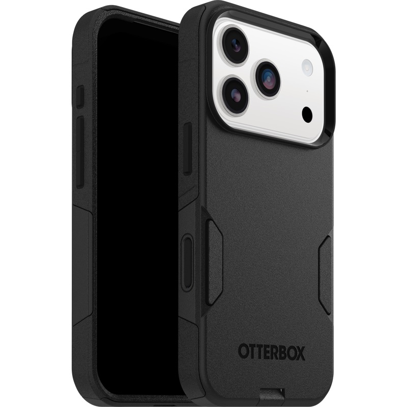 MPA-77-98323 OtterBox Commuter Apple iPhone 18 Pro / iPhone 17 Pro (6.3') Case Black - (77-98323), DROP+ 3X Military Standard,7 Years Warranty