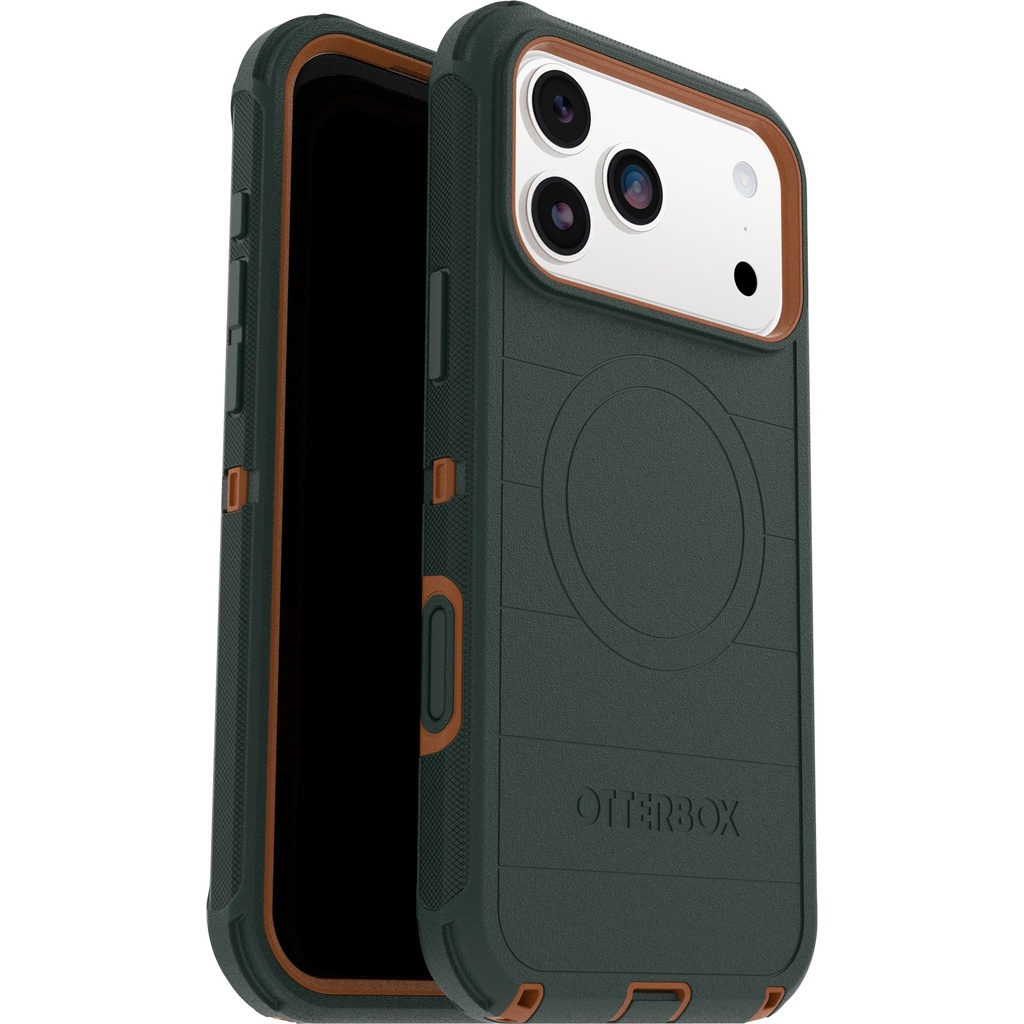 MPA-77-98400 OtterBox Defender Pro MagSafe Apple iPhone 18 Pro Max/17 Pro Max (6.9') Case Green Intrigue - (77-98400), DROP+ 7X Military Standard,7 Years Warranty