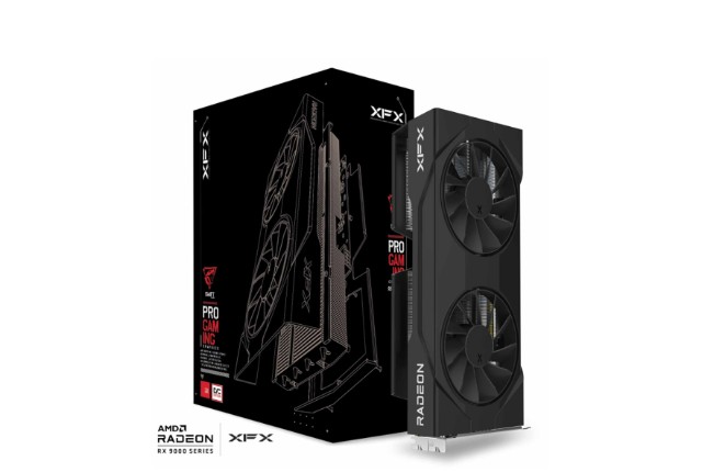 [VCX-RX9060XTOC-16GB-BK] VCX-RX9060XTOC-16GB-BK XFX Swift AMD Radeon RX 9060XT OC Gaming Edition with 16GB GDDR6 HDMI 2xDP, AMD RDNA™ 4  (RX-96TSW16BQ)