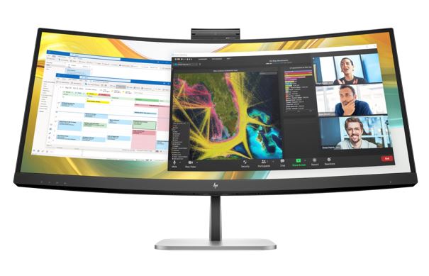 [MNHP-534PM] MNHP-534PM HP Series 5 Pro 34' WQHD 4K CURVED 21:9 3440x1440 100Hz Height Adjust VA LCD Tilt Swivel USB-C DP HDMI Speakers VESA Webcam 3yrs wty