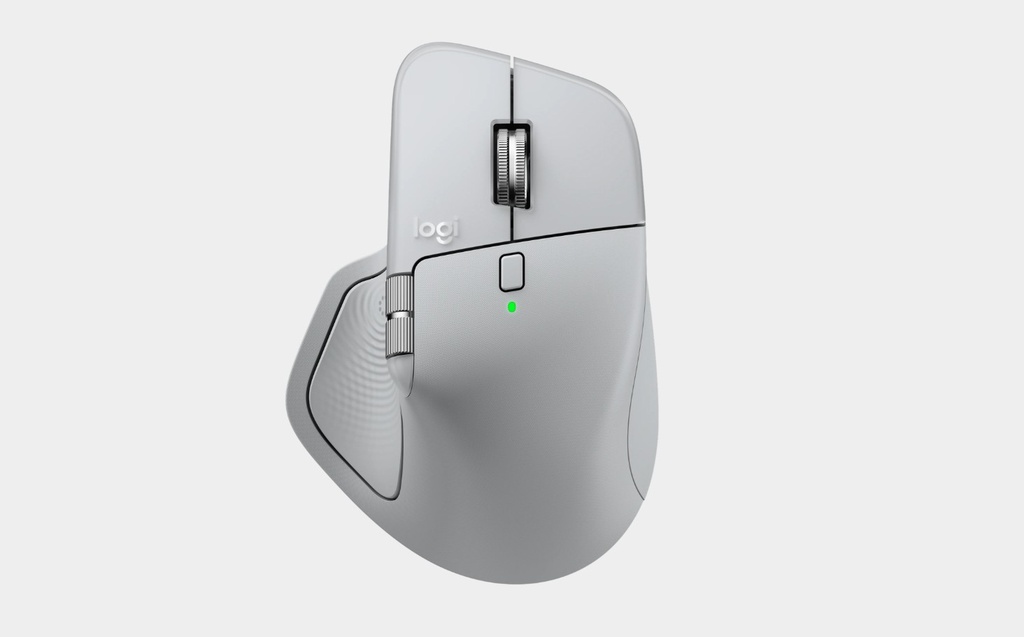 MILT-MXMASTER4-PALEGRAY (LS) Logitech MX Master 4 Wireless Mouse - Pale Grey