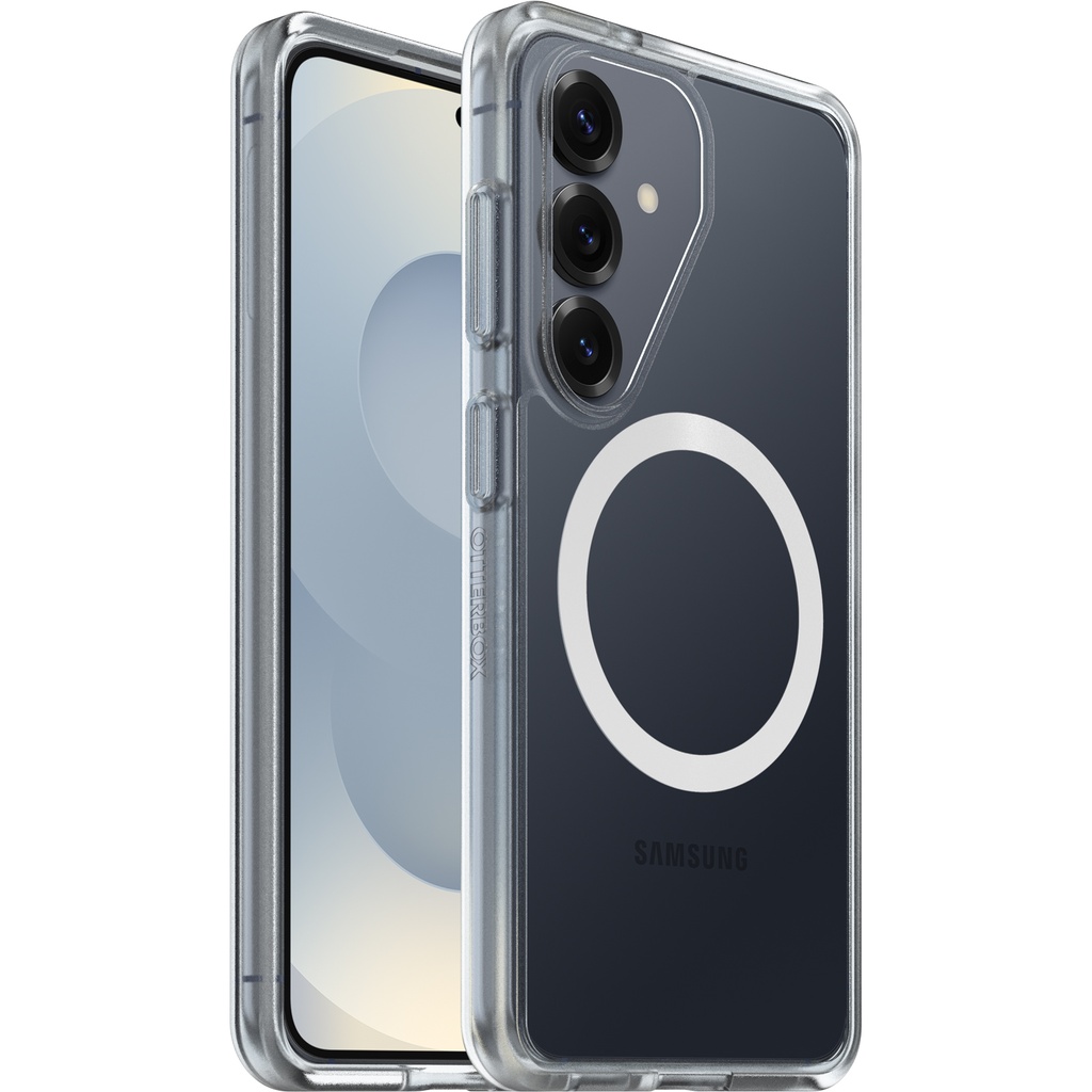 MPA-77-99935 OtterBox React Magnets Samsung Galaxy S26 5G (6.3') Case Black Crystal (Clear/Black) - (77-99935),DROP+ Military Standard, 7 Years Warranty