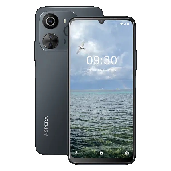 MF-P02243101 Aspera AS-10 4G 128GB - Night Sky(P02243101) *AU STOCK*, 6.7', 4GB/128GB, 50MP/8MP, Dual SIM, 5000mAh, 1 Year Warranty