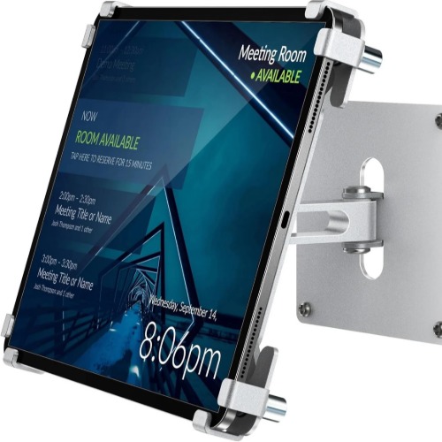 MPA-WMIPADB USP Universal Anti-Theft iPad & Tablet Wall Mount - Silver, 360° Rotation, Firts 9.7' to 13',Perfect for iPad & Galaxy Tab, 5 Years Warranty