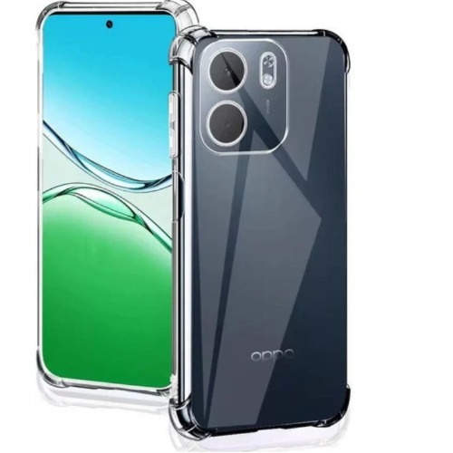 MPA-CTPUHCA6X USP Oppo A6x 4G / 5G (6.7') Acrylic & TPU Hard Case Clear (With Soft Round Airbags) - Ultra-Thin & Lightweight, Scratch-resistant,5 Years Warranty