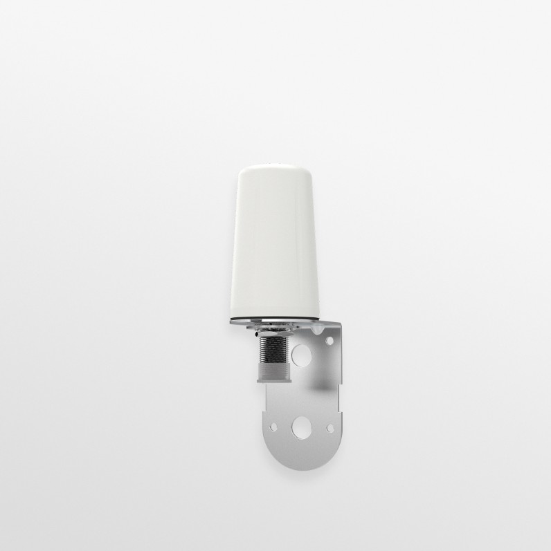 NHP-LPB-24-58-NJ PANORAMA LOW PROF ANT 2.4/5.8GHz N SOCKET - WHITE
