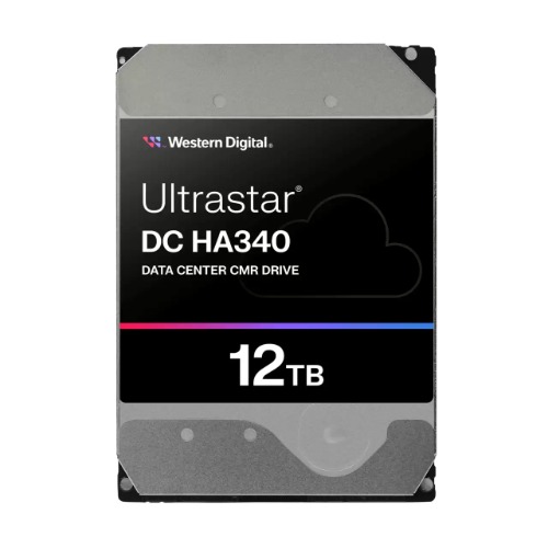 HAWD-0B47063 Western Digital 0B47063 Ultrastar DC HA340 Data Center 3.5' SATA HDD - 12TB Read/Wright 150/465 IOPS SATA 267MB/s 7200 RPM WUS721212BLE6L4