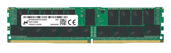 [MECSD4-RD1X64G32CL22] MECSD4-RD1X64G32CL22 Micron 64GB (1x64GB) DDR4 RDIMM 3200MHz CL22 2Rx4 ECC Registered Server Memory 3yr wty