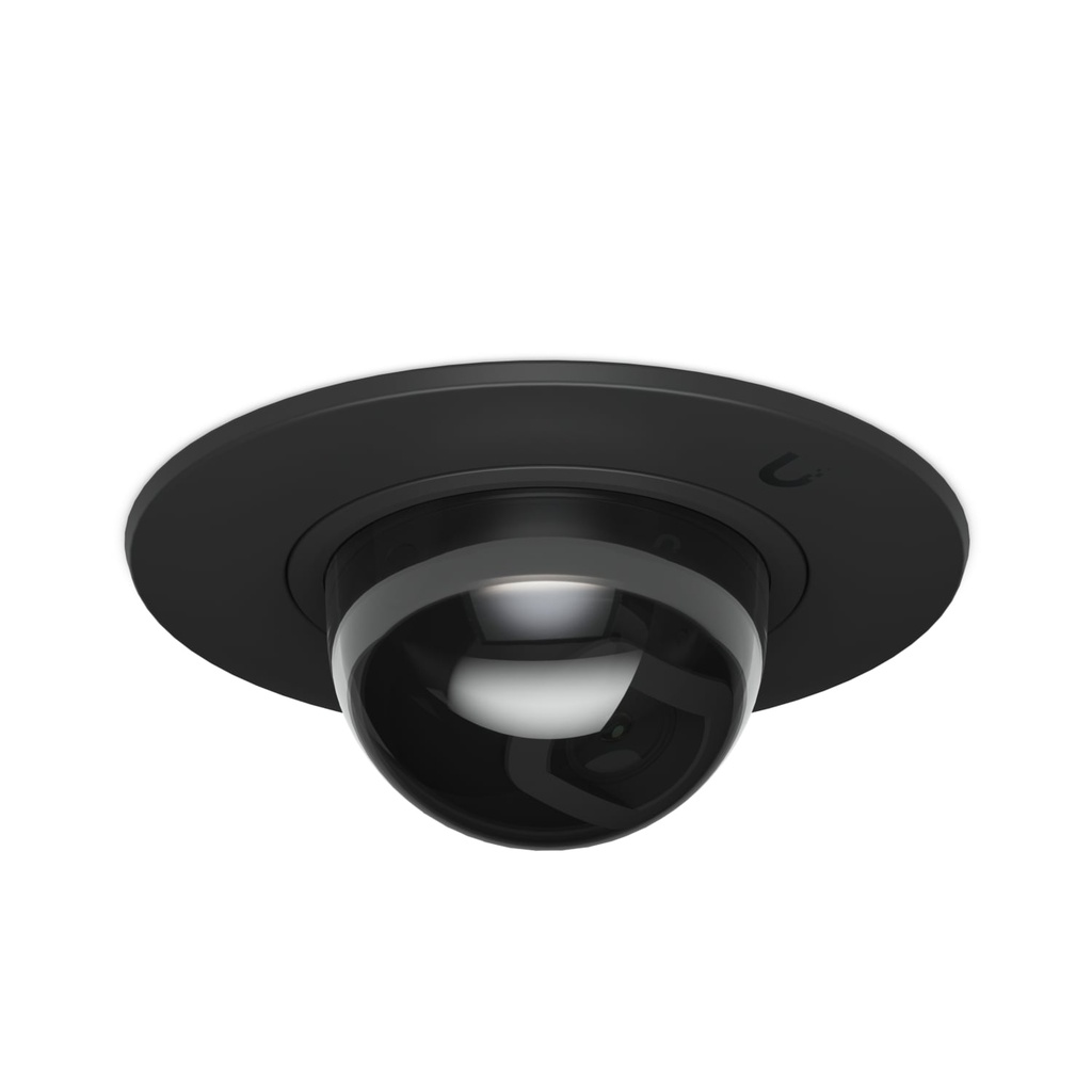 NHU-G5-DOME-ULT-FM-SB-B Ubiquiti G5 Dome Camera Ultra Flush Mount,Black,Accessory For Recessed Instal Into A Wall/Ceiling With Smoked Bubble Enhanced Discretion
