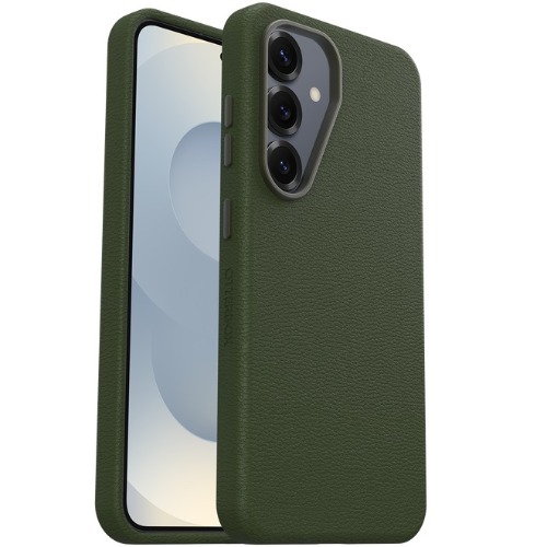 MPA-77-97389 OtterBox Symmetry Cactus Leather Samsung Galaxy S25 5G (6.2') Case Cactus Grove Green - (77-97389), DROP+ 3X Military Standard, 7 Years Warranty