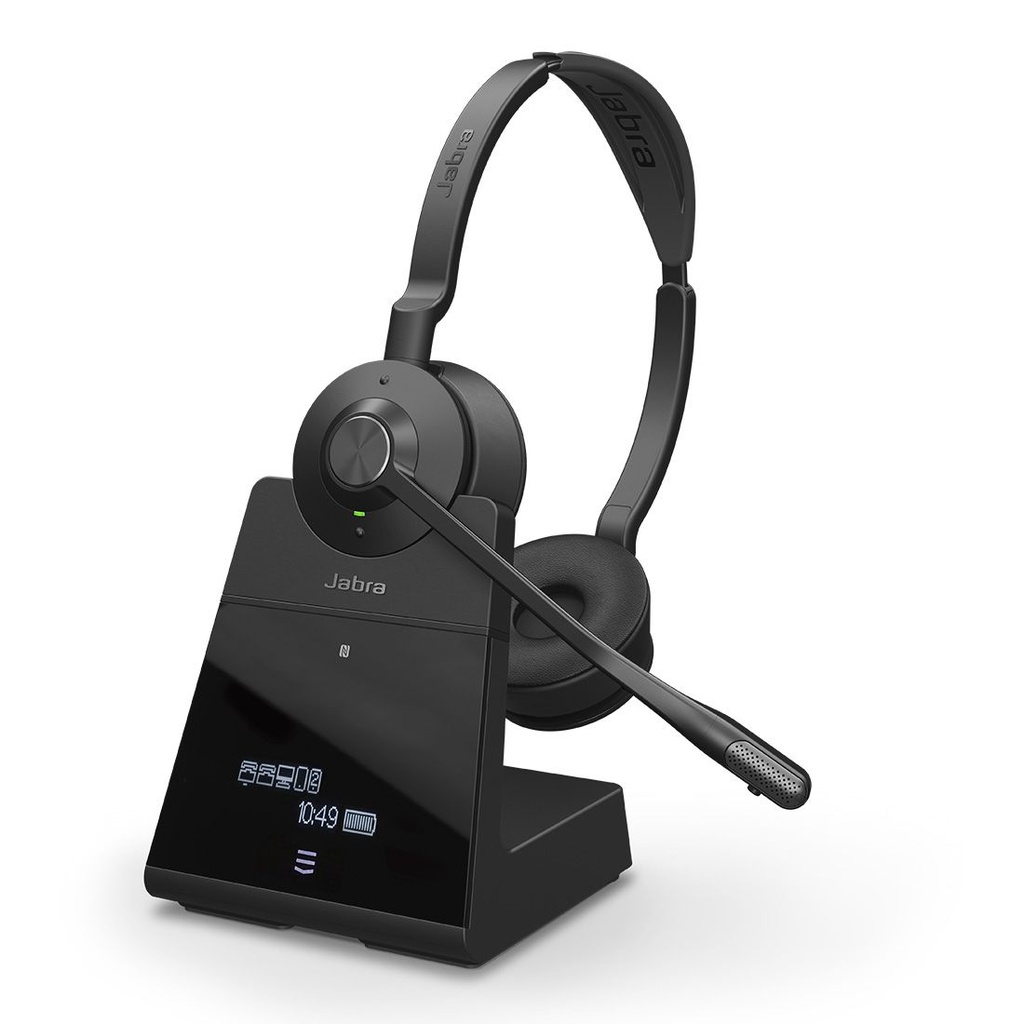 SPJ-ENG-75SE-S Jabra Engage 75 SE, Stereo, Up to 13 hours, Up to 150 meters DECT wireless range, Bluetooth, Busylight, Deskphone, USB deskphone, softphone, 2xm
