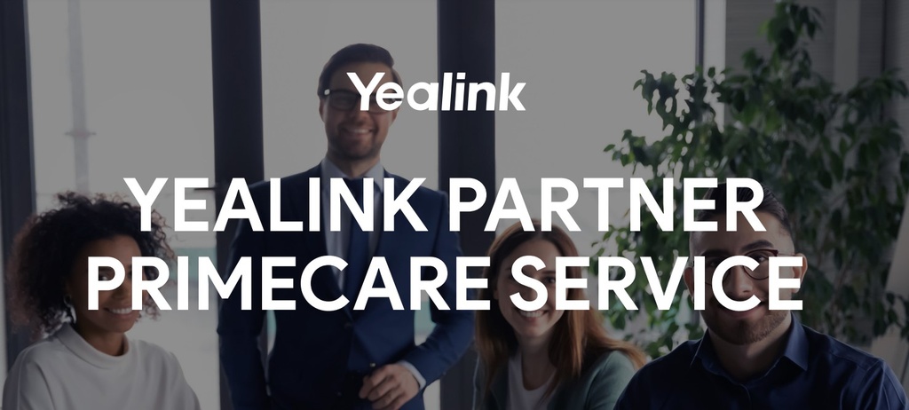 IPY-PC-BSR-5Y Yealink Partner PrimeCare for Meetingbar Small Room 5 Years Applicable to MeetingBar A10, A20, Deskvision, A40
