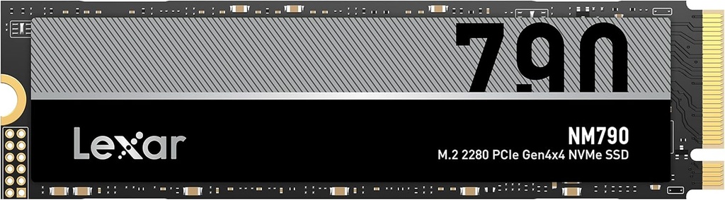 LIN-NM790-2T-RNNNG Lexar LNM790X002T-RNNNG Internal SSD 2TB M.2 2280 PCIe Gen 4x4 NVMe SSD up to 7400MB/s read, 6500MB/s write TLC- 5 year limited warranty