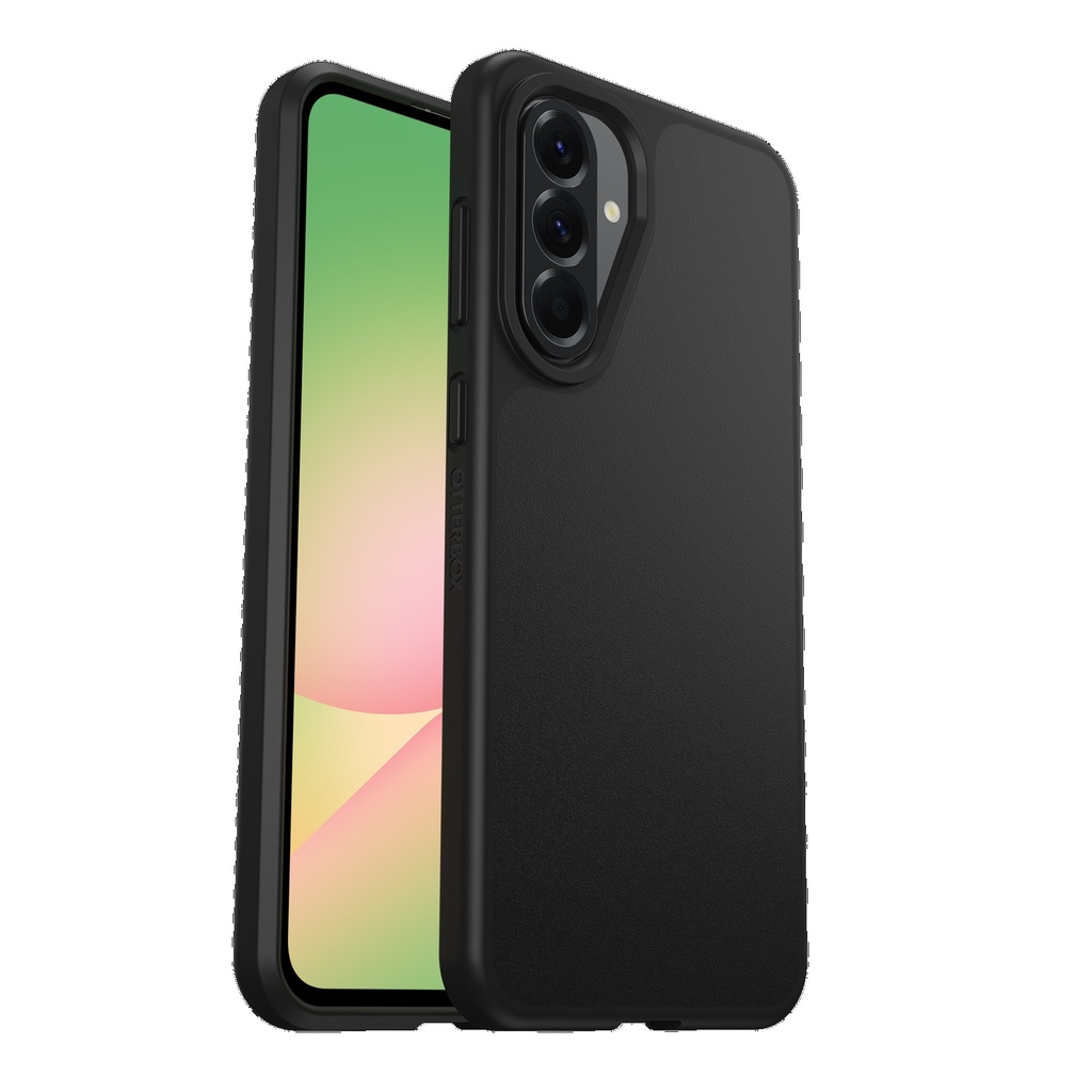 MPA-77-97791 OtterBox React Samsung Galaxy A56 5G (6.7') Case Black - (77-97791),Antimicrobial,DROP+ Military Standard,Raised Edges,7 Years Warranty
