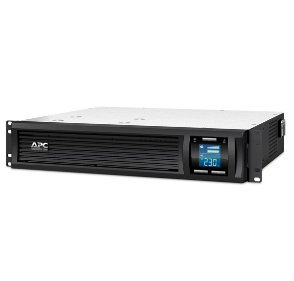 UPAPC-SMT3000RMI2UNC APC Smart-UPS, Line Interactive, 3kVA, Rackmount 2U, 230V, 8x IEC C13+1x IEC C19 outlets, Network Card, AVR, LCD