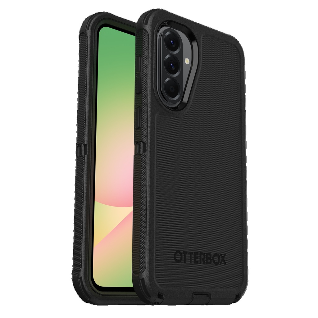 MPA-77-97788 OtterBox Defender Samsung Galaxy A56 5G (6.7') Case Black - (77-97788), DROP+ 7X Military Standard, Multi-Layer, Port Covers, 7 Years Warranty
