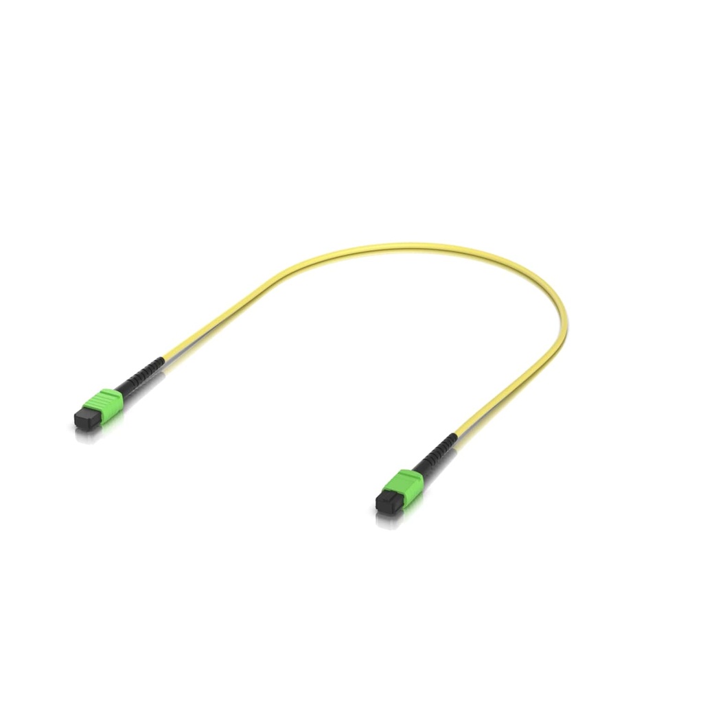 NHU-OFC-SA-MPMP-0.5M Ubiquiti OS2 MPO-12 APC Fiber Patch Cable, 0.5 m, Single-pack, Indoor OS2 Single-mode,MPO-12 Type B APC Connectors, For 100G Applications