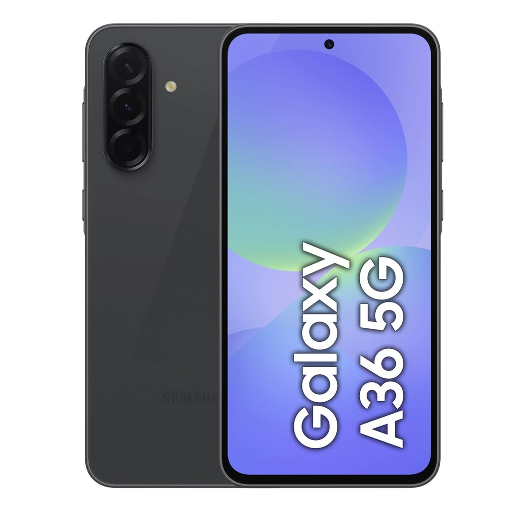 MF-SM-A366BZKAATS Samsung Galaxy A36 5G 128GB - Awesome Black *AU STOCK*, 6.7', Super AMOLED, 120Hz, 6GB/128GB, 50MP/12MP, Single+ eSIM, 5000mAh, 2 Years Warranty