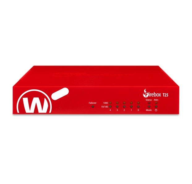 NWG-WGT25000 WatchGuard Firebox T25 Appliance Only – License Not Included (Requires Separate WG License Purchase)