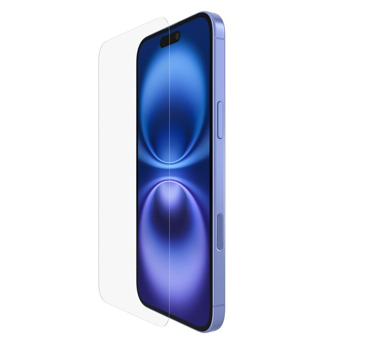 MPA-OVA132ZZ Belkin ScreenForce UltraGlass 2 Treated Screen Protector for Apple iPhone 16 Plus/iPhone 15 Plus/iPhone 14 Pro Max - Clear (OVA132zz),2 Years Warranty