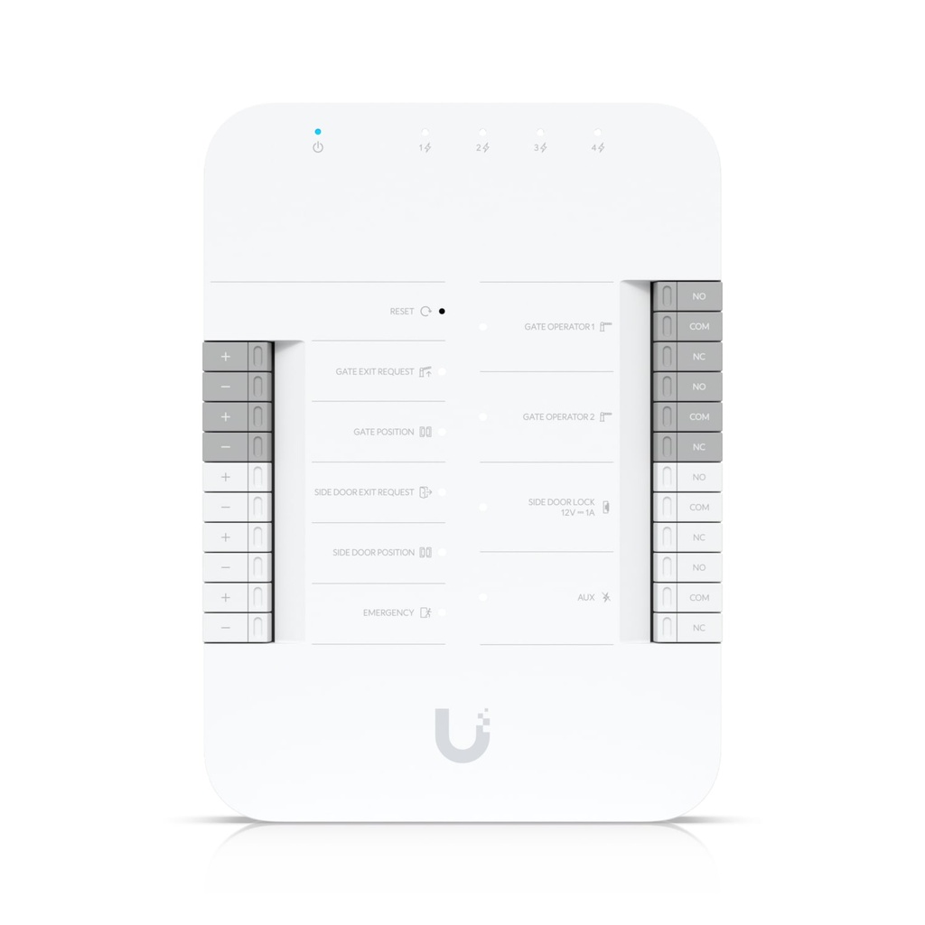 NHU-UA-HUB-GATE Ubiquiti Gate Hub,Advanced Gate Hub Enabling Seamless Gate Access Control Via Connected Access Readers/Intercom
