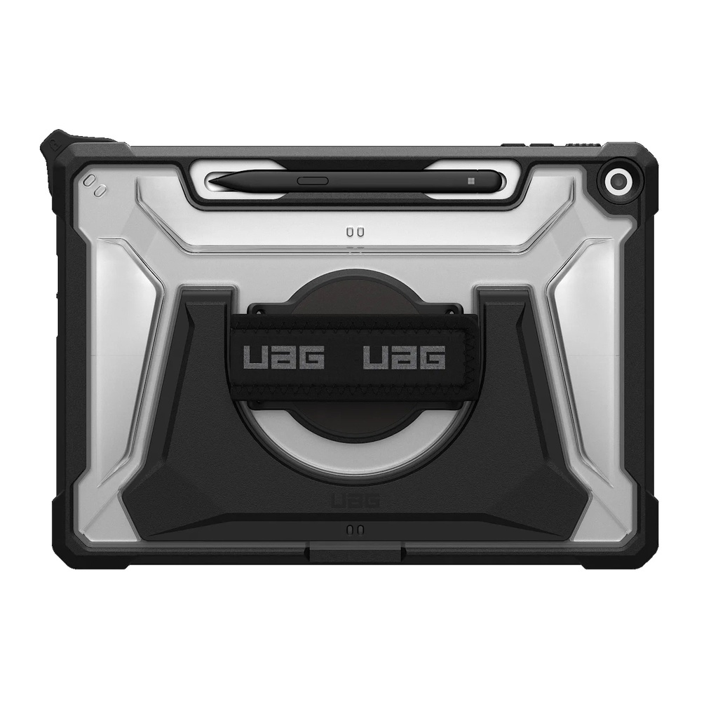 MPA-324023114340 UAG Plasma Microsoft Surface Pro (12') (1st Edition) Hand & Shoulder Strap Rugged Case - Ice/Black (324023114340), 10 Years Warranty