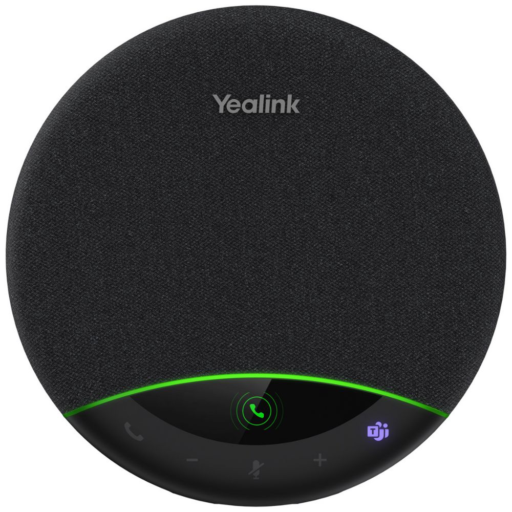 IPY-SP96-CA Yealink SP96 USB-C/A,AI Noise Cancellation,6 Mic for 5m All-round Voice Pick Up,65 mm Bluetooth Wireless Speaker,Full Duplex Audio & Echo Cancellation
