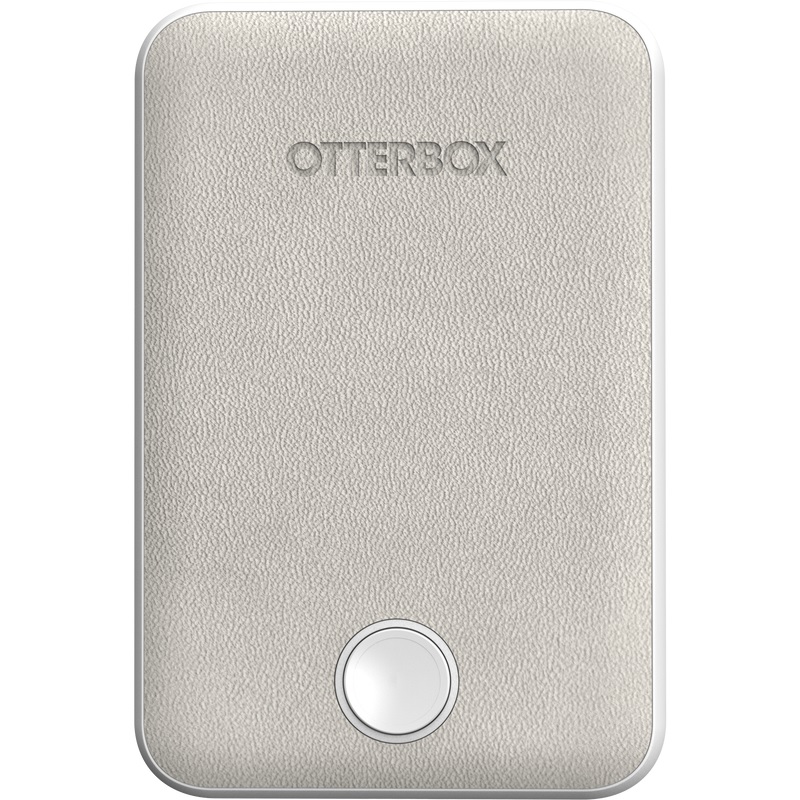 MPA-78-81463 OtterBox 5K mAh Wireless Power Bank for Magsafe With Qi2 -White (78-81463), USB-C, Slim, Portable, Compact and lightweight, 2 Years Warranty