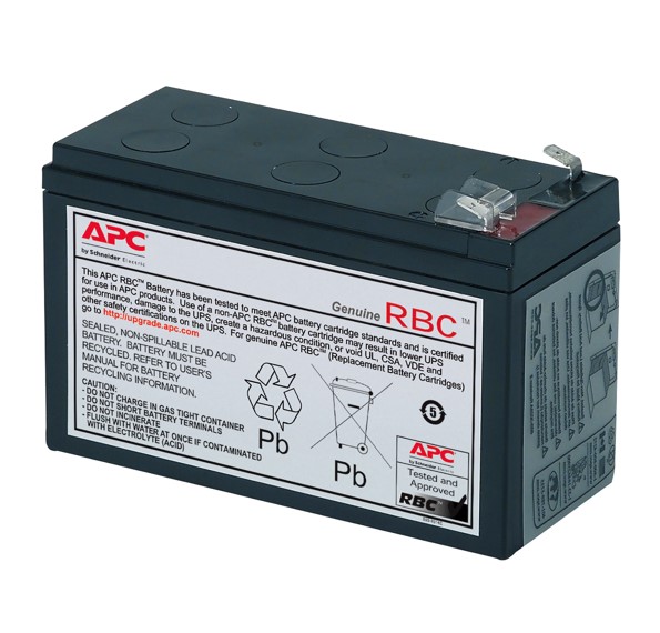 UPA-RBC40 APC Replacement Battery 12V-7AH with 2 Year Warranty