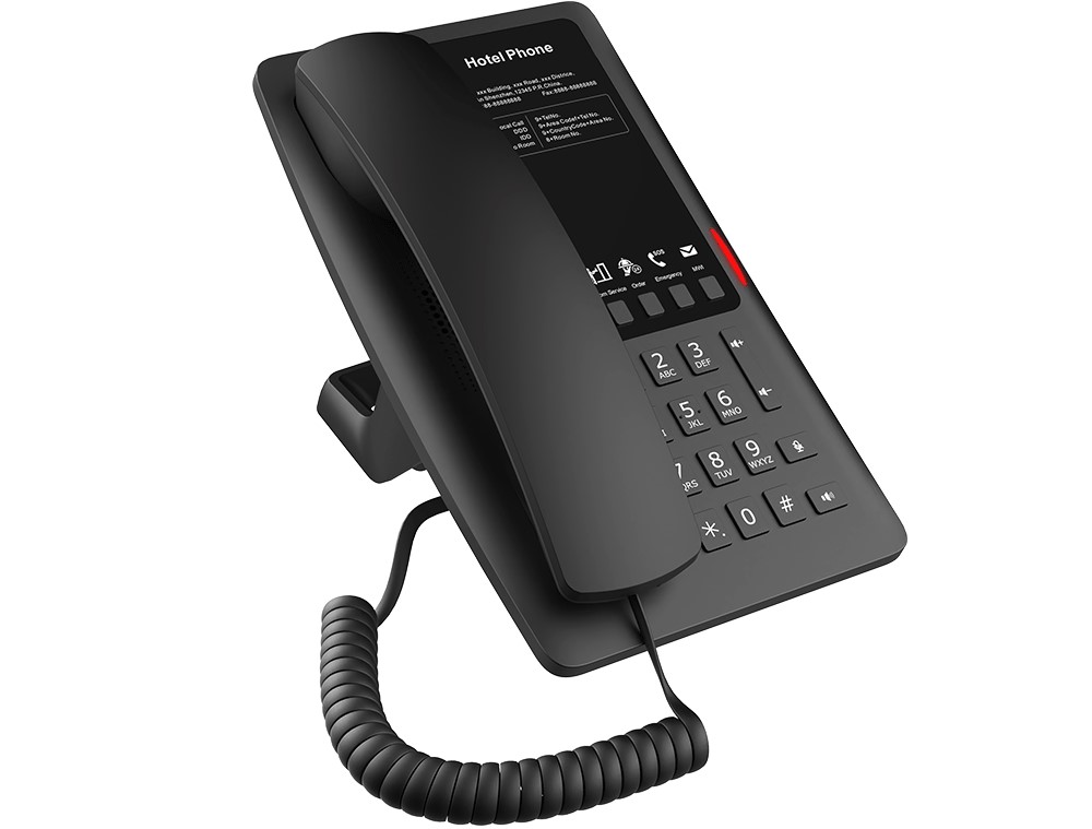 [IPF-H4W] IPF-H4W FANVIL, H4W Hotel IP Phone, Cost-effective hotel IP phone, HD voice, 0/100Mbps Ethernet, and PoE, 5 programmable soft keys, WIFI