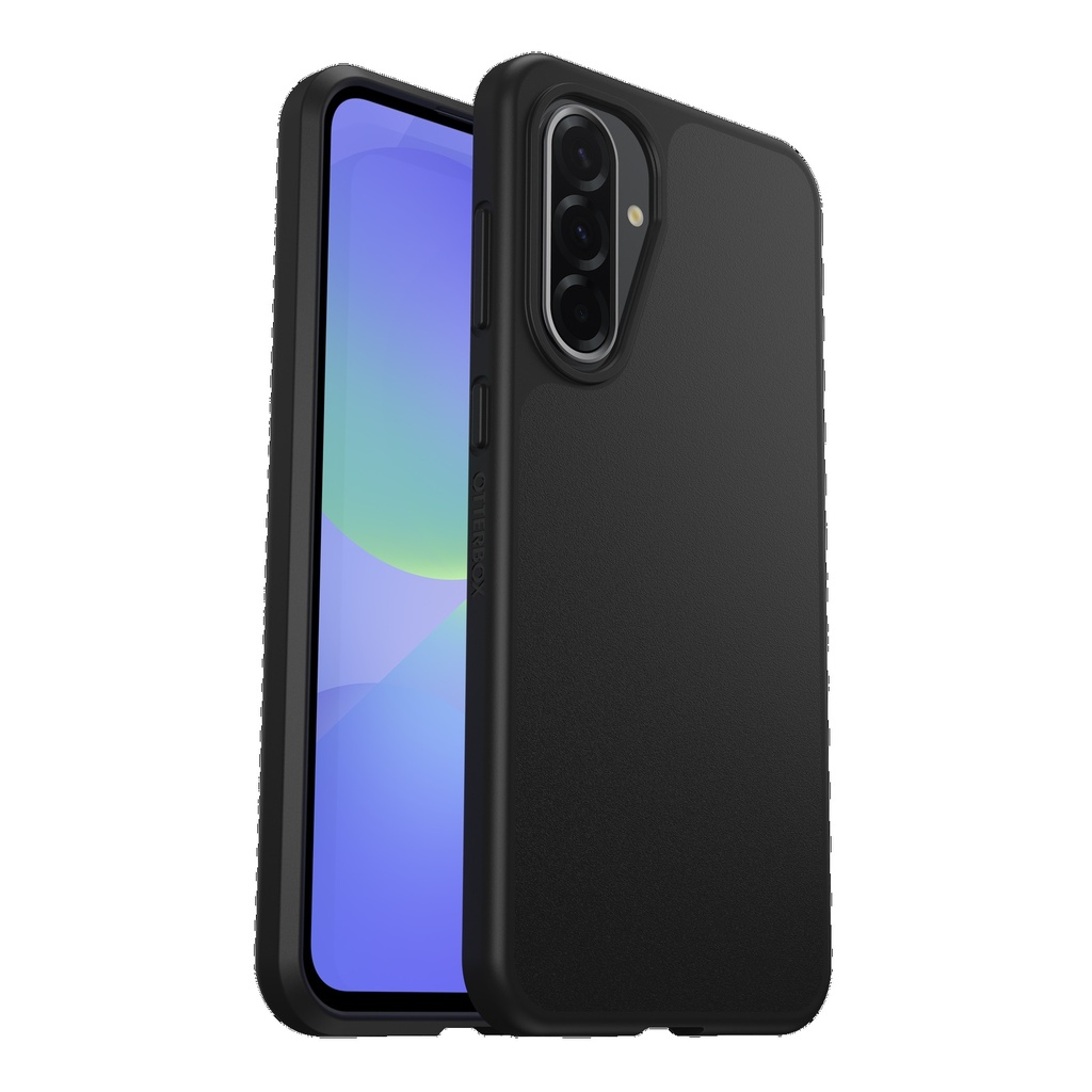 MPA-77-97780 OtterBox React Samsung Galaxy A36 5G (6.7') Case Black - (77-97780),Antimicrobial,DROP+ Military Standard,Raised Edges,7 Years Warranty